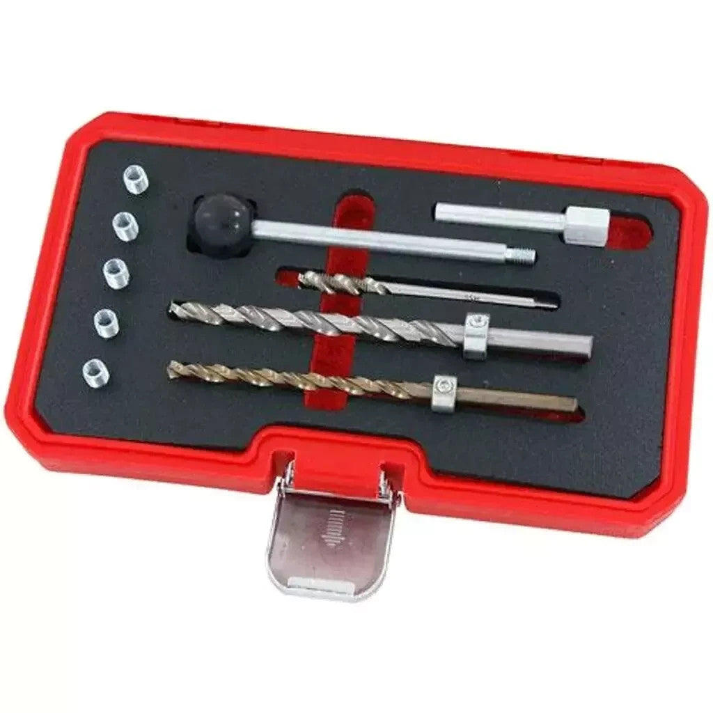 10pc Diesel Injector Clamping Bolt Thread Repair Kit For Mercedes Benz Cdi M6