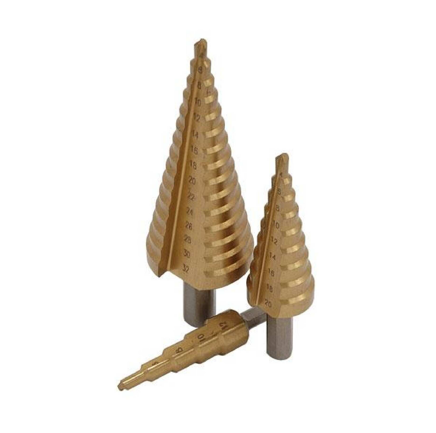 Step Drill Bits Set