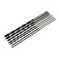 7 Pcs Wood Drill bit Set - Sizes - 4 . 5 . 6 . 7 . 8 . 10 .