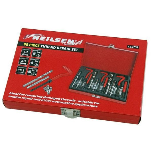 88pcs Neilsen Thread Repair Tool Kit Set