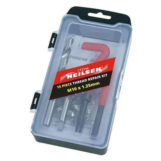 15 Piece Thread Repair Kit M10 X 1.25 X 13.5mm CT2744