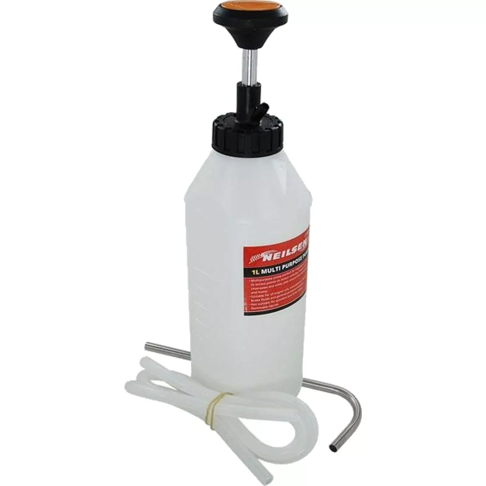 Neilsen Multi Purpose Mini Pump 1L Capacity Engilne Transmission Brake Fluid Oil