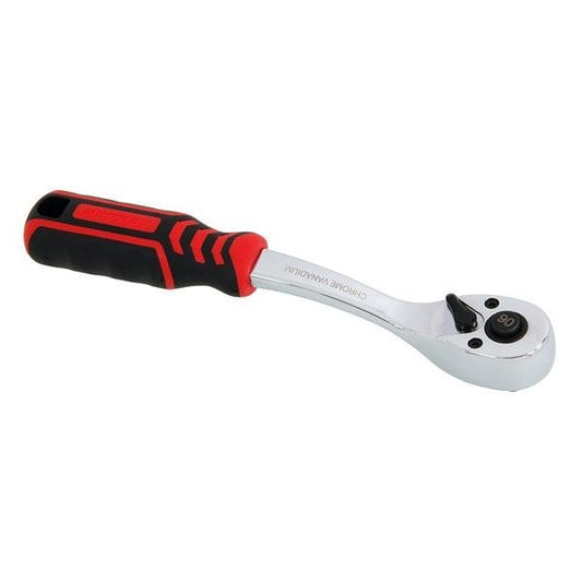 Socket Reversible Ratchet Handle Quick Release 90 Teeth 1/4" Tool CT4796
