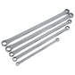 Neilsen CT1119 Spanner Set 5pc Extra Long (Ring Spanner - Metric - Fully Polishe