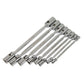 6pc Flexi Flexible Dual Head Double Ended Socket Spanner Wrench Set 8mm-19mm