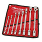 6pc Flexi Flexible Dual Head Double Ended Socket Spanner Wrench Set 8mm-19mm