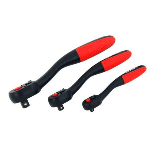 3pc Reversible Socket Ratchet