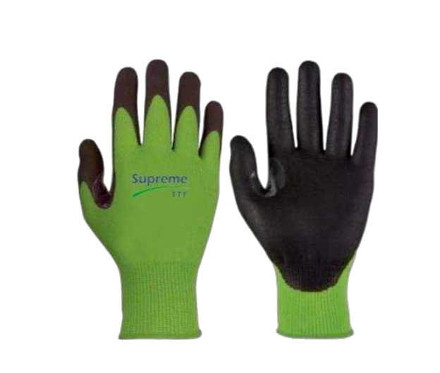 Anti cut PPE gloves cut resistant gloves Supreme  505 C construction industrial machinery gloves